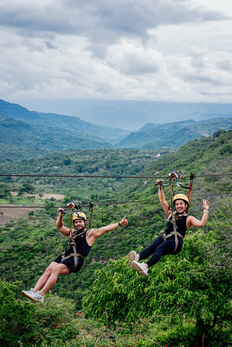 Peñón Guane: cable vuelo, BiciCable, columpio y cauchera — 2