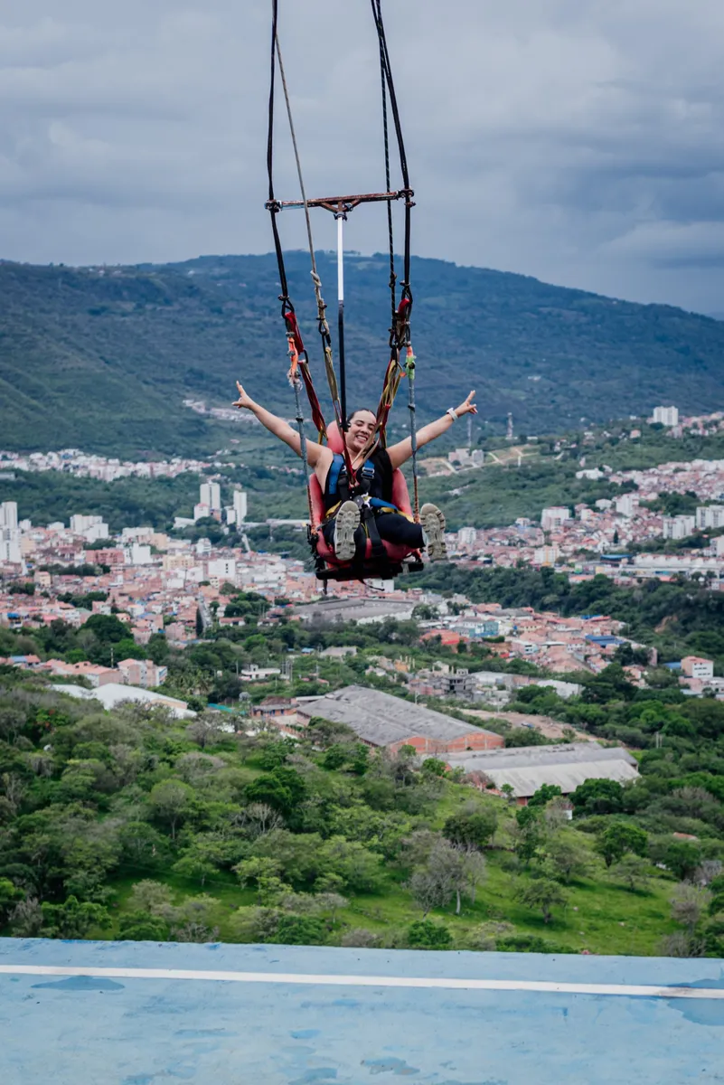 Peñón Guane: cable vuelo, BiciCable, columpio y cauchera — 3