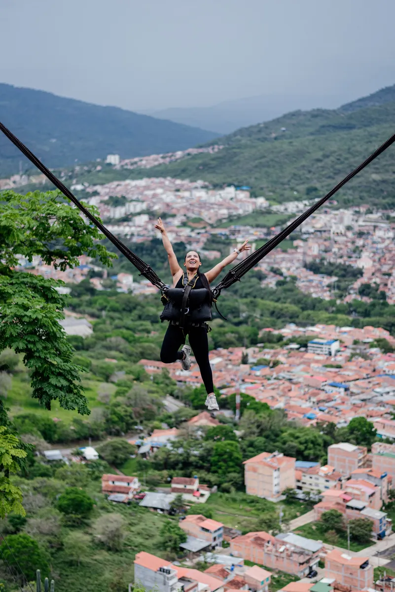 Peñón Guane: cable vuelo, BiciCable, columpio y cauchera — 4