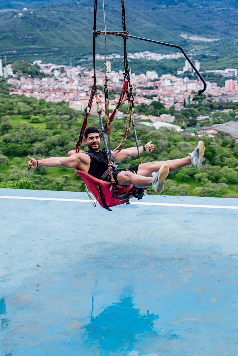 Peñón Guane: cable vuelo, BiciCable, columpio y cauchera — 6